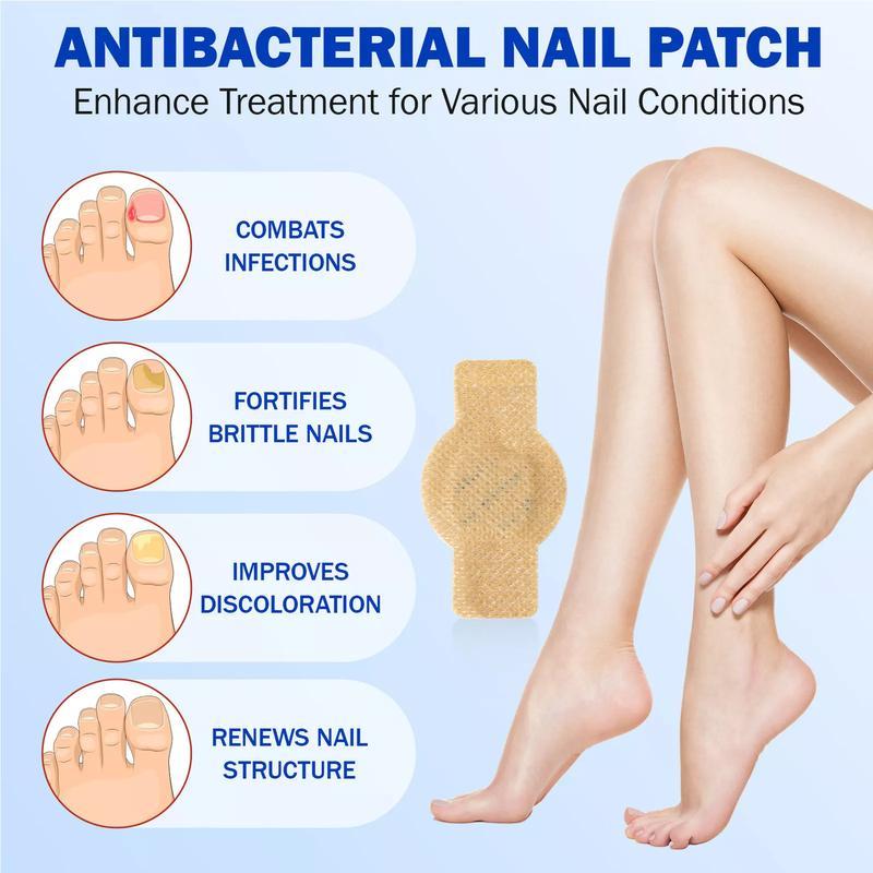Nail Health Care Patches, Nail Fungus Care Patches, Suitable for Solving Fungal Nails and Other Nail Problems