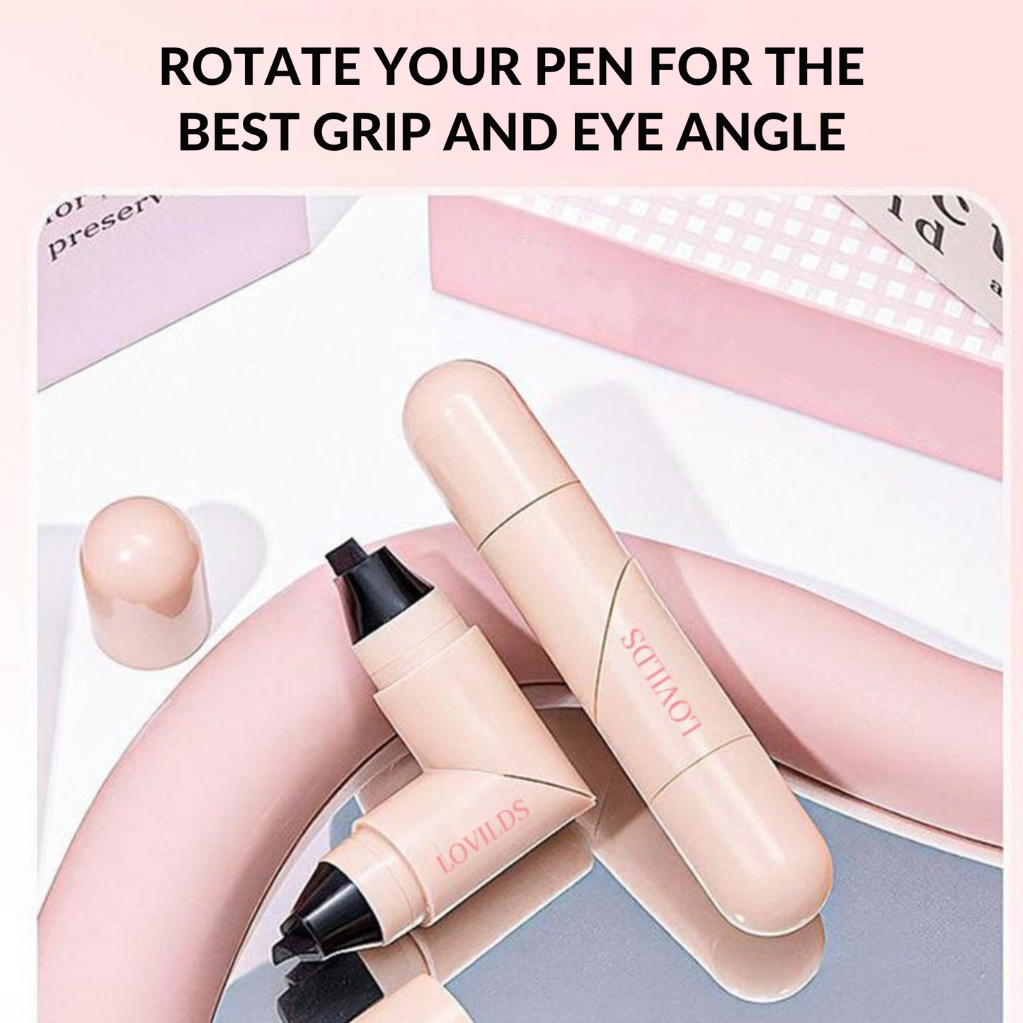 🌟 “1-Second Perfect Wing Pen — The Effortless Cat-Eye Maker”