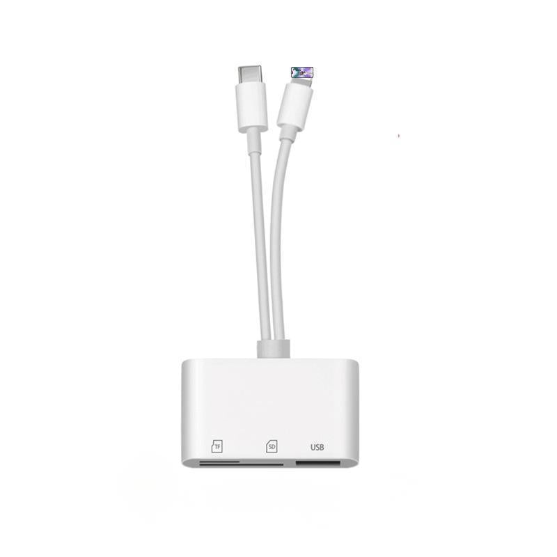 QIAWI™💥SD/TF/USB Card Reader for Instant File Transfer Across Devices