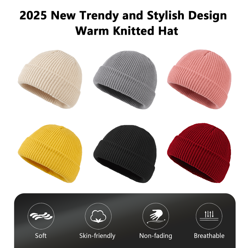 🧢DIYSTAR™Knitted Beanie — Cozy. Stylish. Effortless.