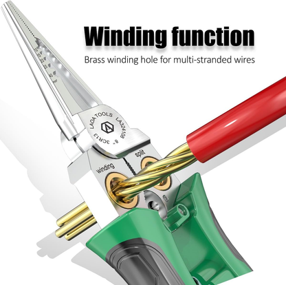 QIAWI ™8-in-1 Wire Strippers with Current Measurement