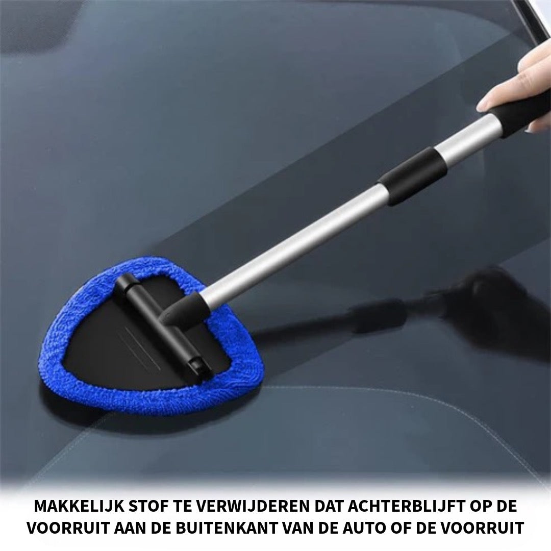 Car Windshield Cleaning Tool Set – Uitschuifbaar & 180° Draaibaar