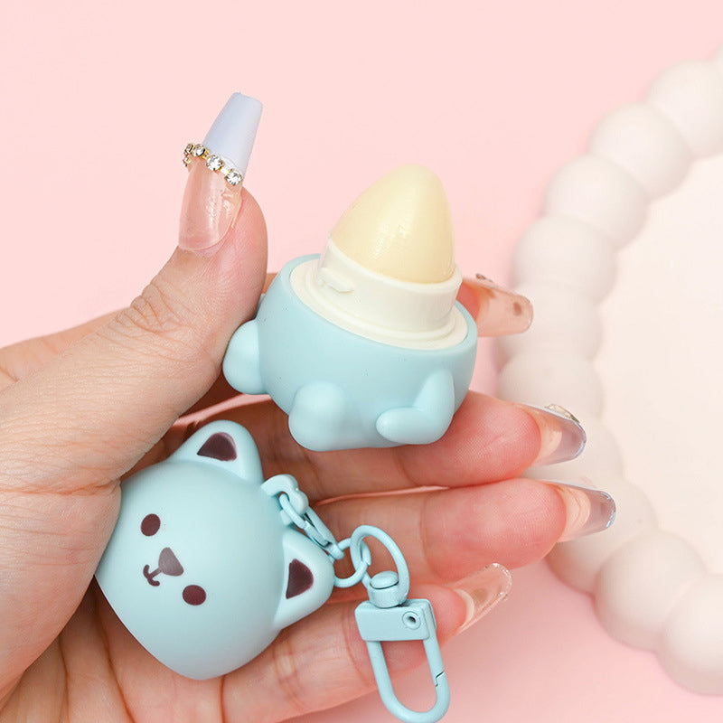 Juxek™ Fruit Flavored Lip Balm, Cute Bear Design, Strawberry, Blueberry and Honey Flavors