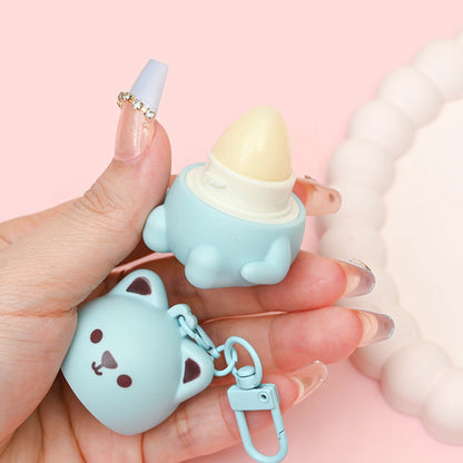 Juxek™ Fruit Flavored Lip Balm, Cute Bear Design, Strawberry, Blueberry and Honey Flavors