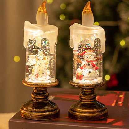 QIAWI™ Christmas Crystal Ball Light, Christmas Room Decor for Home & Gifting