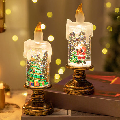 QIAWI™ Christmas Crystal Ball Light, Christmas Room Decor for Home & Gifting