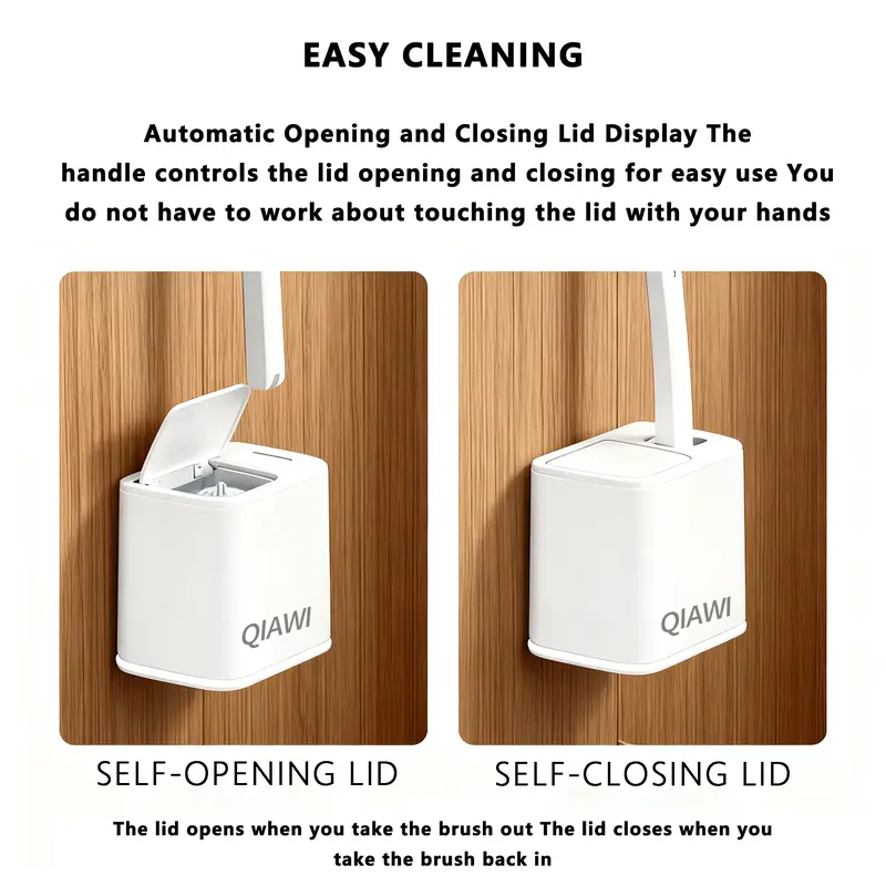QIAWI™ FreshClean Disposable Toilet Brush System