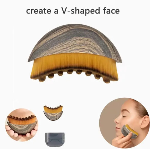 Lymphatic Facial & Neck Massage Brush – Lift, Sculpt & Relax Daily🔥