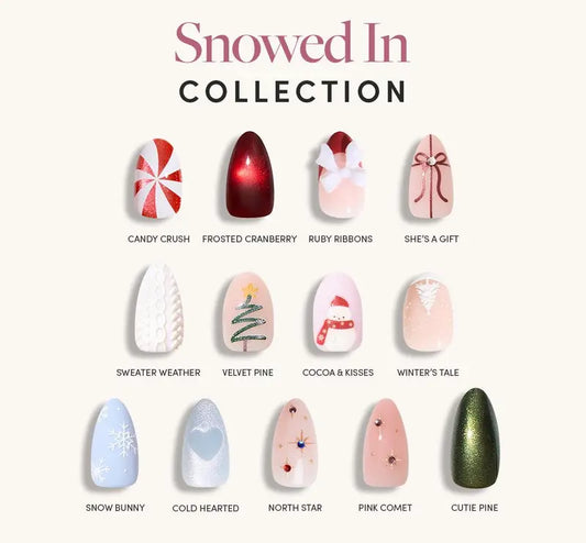❄️ Snowed In Press-On Nail Collection