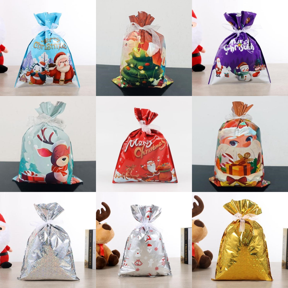 🎁 QIAWI™ Christmas Gift Bags — Wrap Smarter, Not Harder!