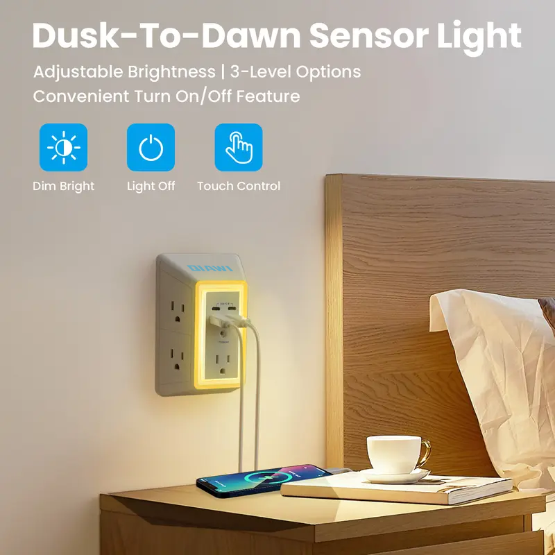 Too Many Plugs? This 9-in-1 Power Station Cleans Up the Mess Instantly🔥