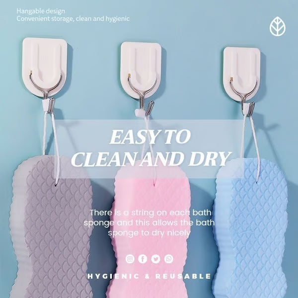 QIAWI™Sensitive-Skin Friendly Exfoliating Sponge