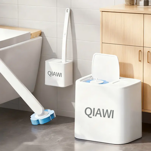 QIAWI™ FreshClean Disposable Toilet Brush System