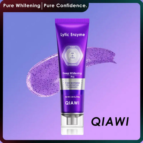 🦷 Lytic Enzy Purple Whitening Toothpaste Instant Stain Removal & Color Repair for Bright, Fresh Teeth.