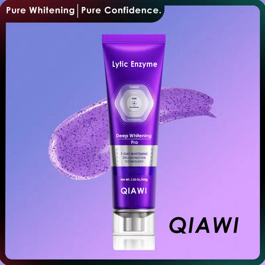 🦷 Lytic Enzy Purple Whitening Toothpaste Instant Stain Removal & Color Repair for Bright, Fresh Teeth.