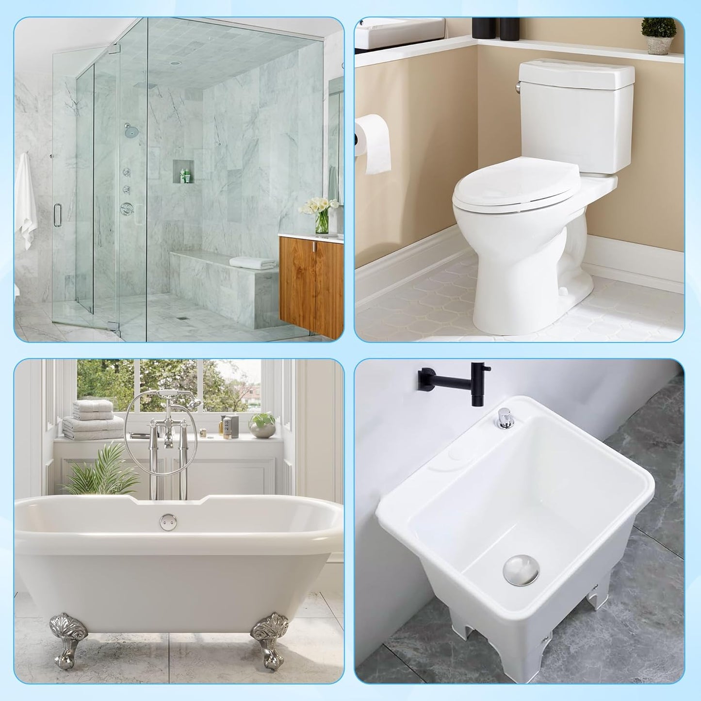 QIAWI™ FreshClean Disposable Toilet Brush System