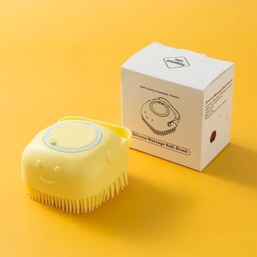 QIAWI™Foamy Scalp Brush — 2-in-1 Shampoo & Massage Tool for Healthier, Softer Hair