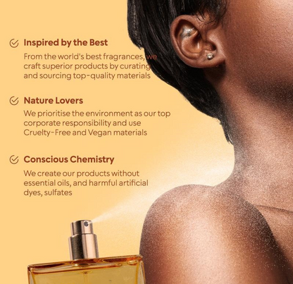 Juxek Honey Oud Unisex Perfume | Clean & Vegan Essential Oils | Long-Lasting Floral & Spicy Scent