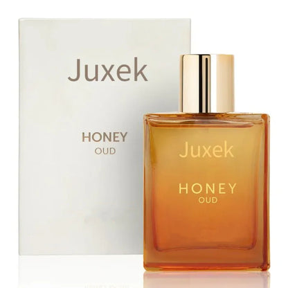 Juxek Honey Oud Unisex Perfume | Clean & Vegan Essential Oils | Long-Lasting Floral & Spicy Scent