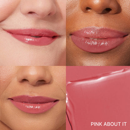 Juxek™ Vitamin E Hydrating Lip Gloss – Lightweight, Semi-Gloss Lip Shine for Smooth Lips