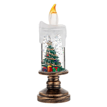 QIAWI™ Christmas Crystal Ball Light, Christmas Room Decor for Home & Gifting