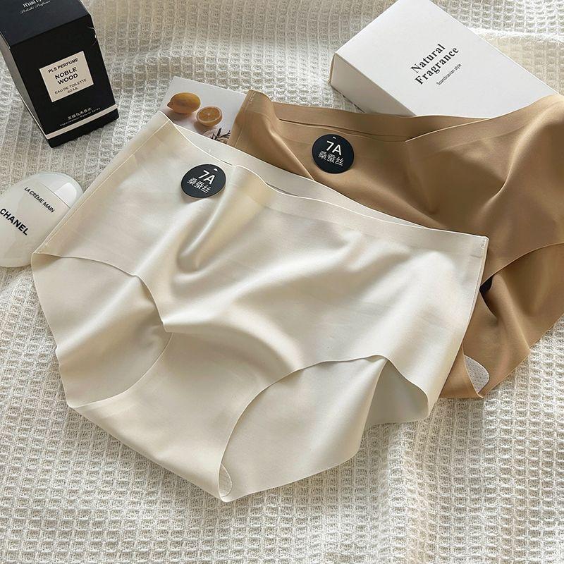 6-Pack Silk Seamless Panties – Breathable, No-Show & Machine-Washable Comfort