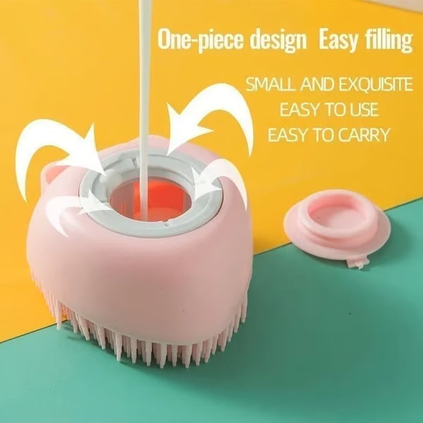 QIAWI™Foamy Scalp Brush — 2-in-1 Shampoo & Massage Tool for Healthier, Softer Hair