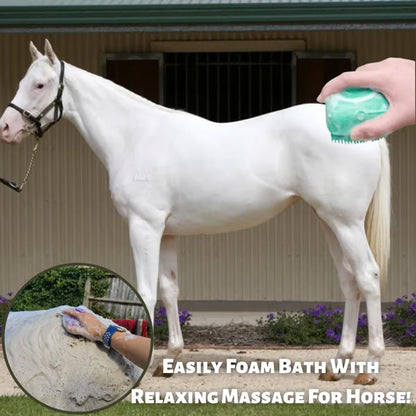 QIAWI™Foamy Scalp Brush — 2-in-1 Shampoo & Massage Tool for Healthier, Softer Hair