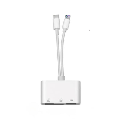 QIAWI™💥SD/TF/USB Card Reader for Instant File Transfer Across Devices