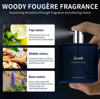 Charm awakening starts with this bottle -Juxek™ pheromone perfume for men