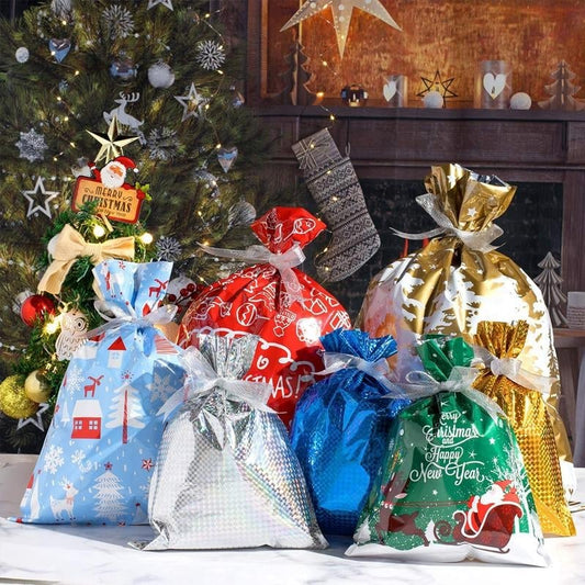 🎁 QIAWI™ Christmas Gift Bags — Wrap Smarter, Not Harder!