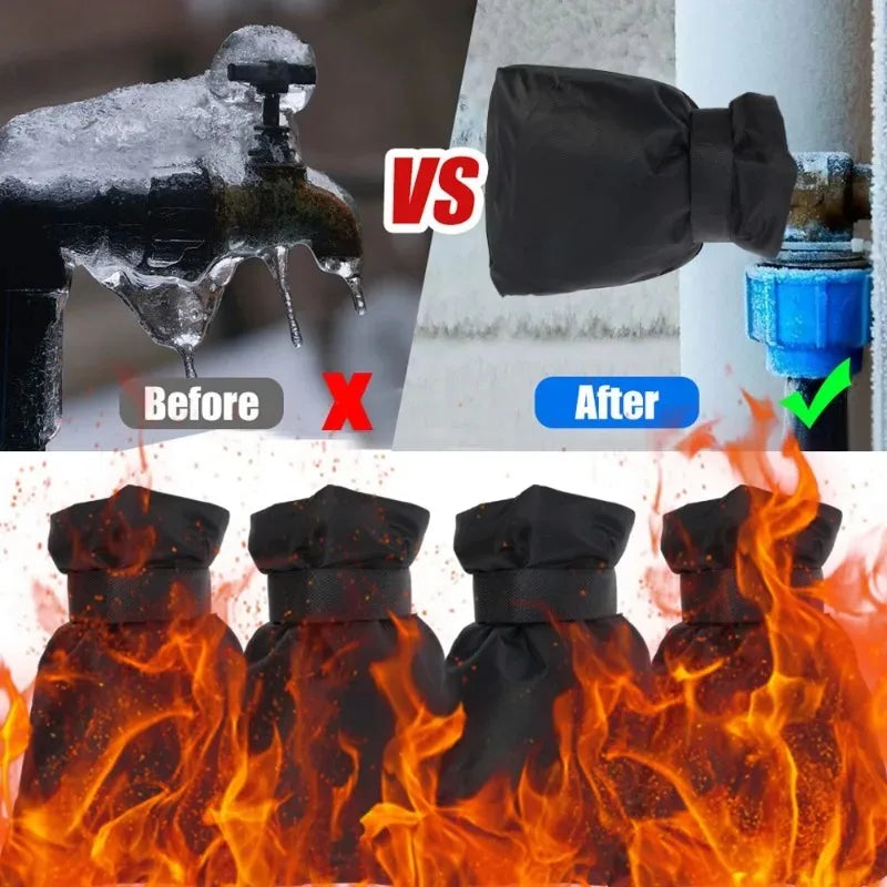 All-Weather Outdoor Faucet Cover – Prevents Freezing & Burst Pipes