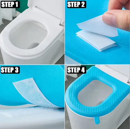 QIAWI™ Portable Foldable Toilet Seat – Non-Slip, Hygienic & Easy to Clean