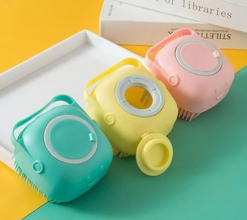 QIAWI™Foamy Scalp Brush — 2-in-1 Shampoo & Massage Tool for Healthier, Softer Hair